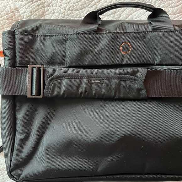 Briggs & Riley Verb Dispatch Messenger Bag Luggage Travel Commute Business Black - Picture 12 of 12